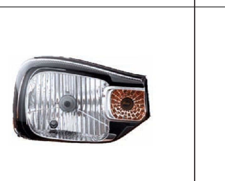 Head Light Espreso W Blub RH